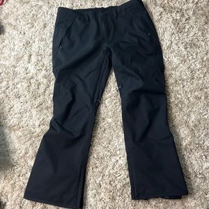 Womens Black Burton Insulated Snowboarding Pants; New XL Snowboarding Pants